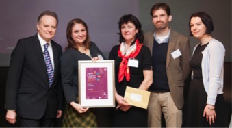 Guardian charity award 2014 picture